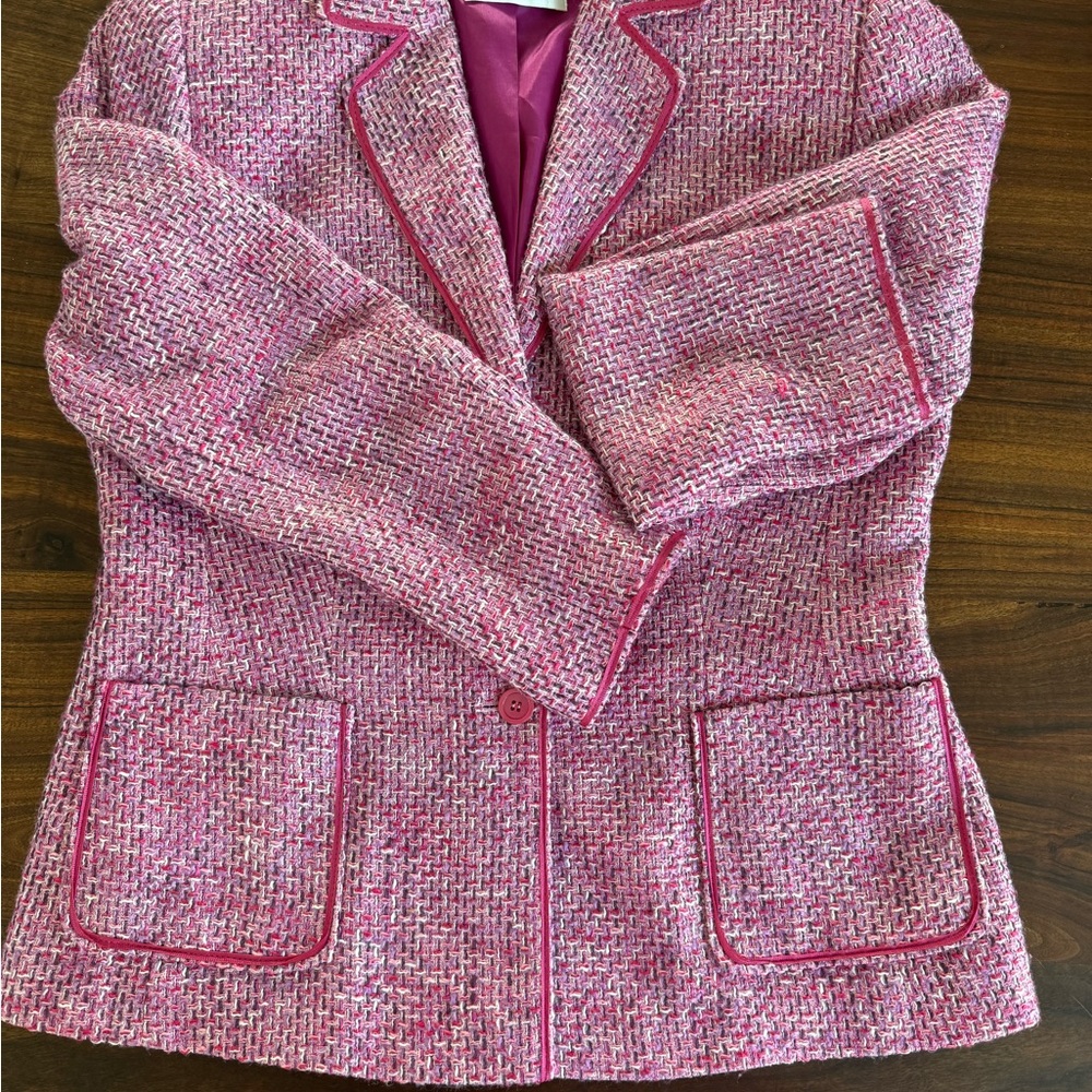 Gerry Weber Pink Tweed Blazer